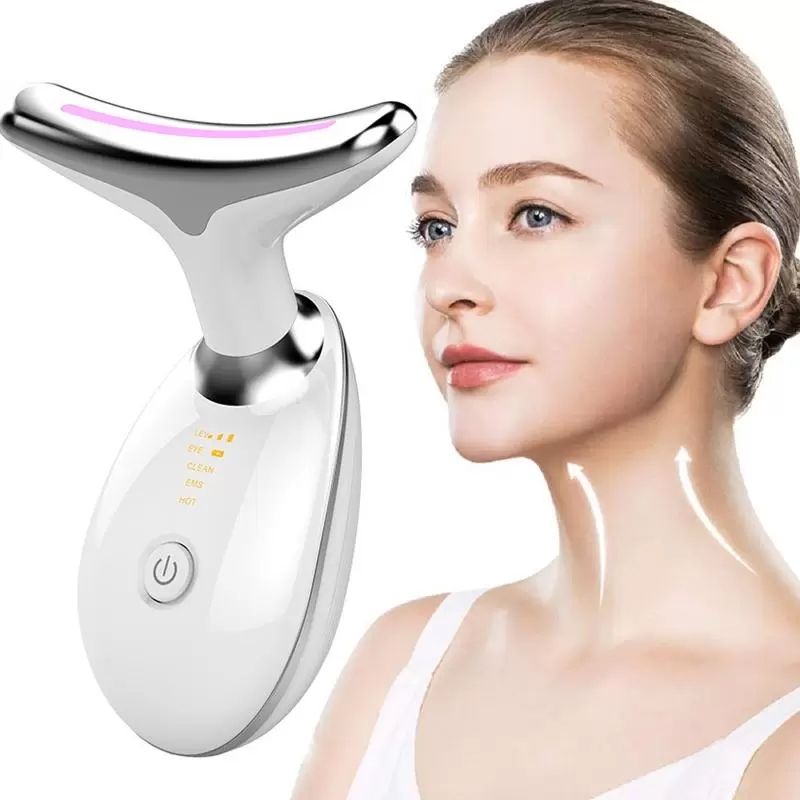 GlowLift Vibrációs és melegítő arc- és nyakmasszírozó