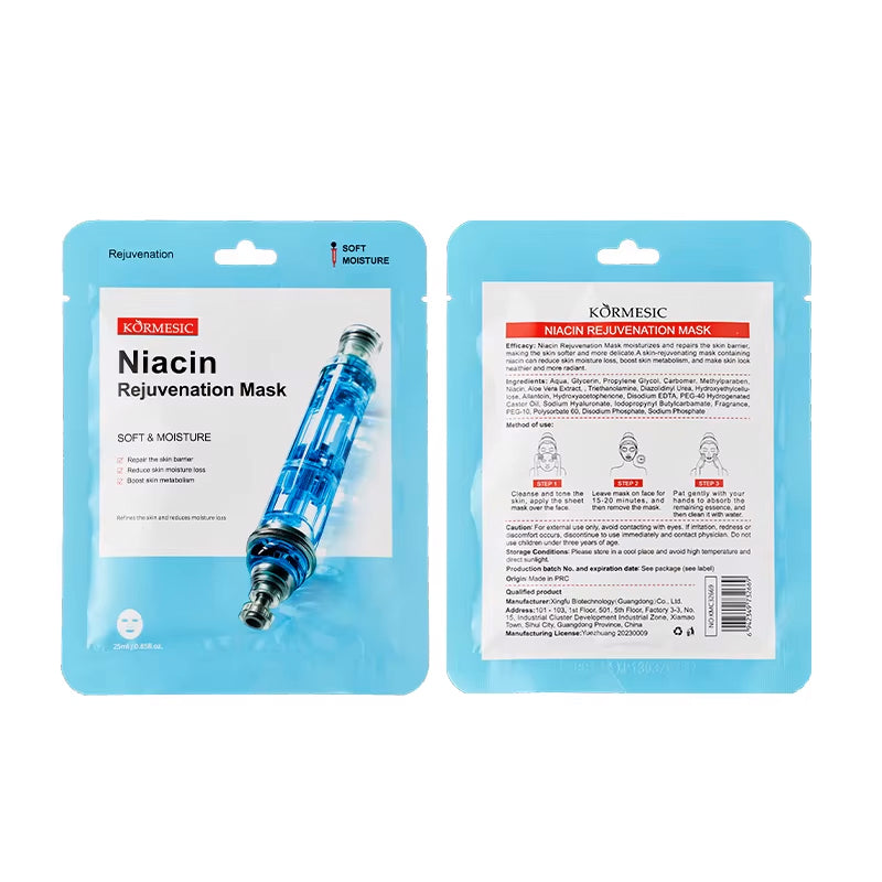 Kormesic niacinamid bőrmegújító maszk